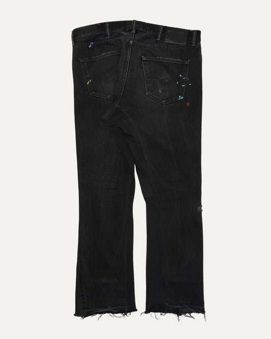 Distressed LA Flare Jeans