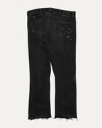 Distressed LA Flare Jeans