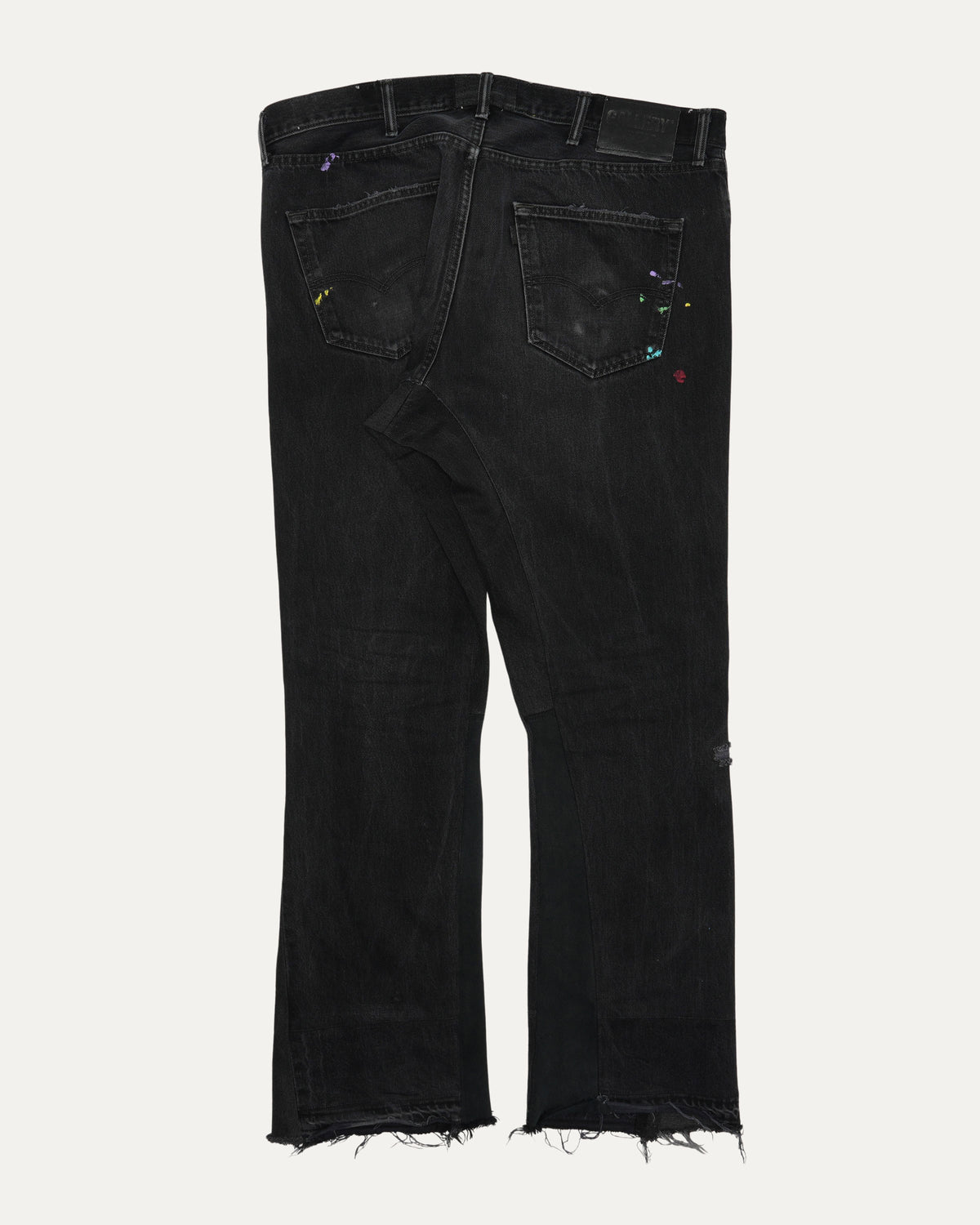 Distressed LA Flare Jeans