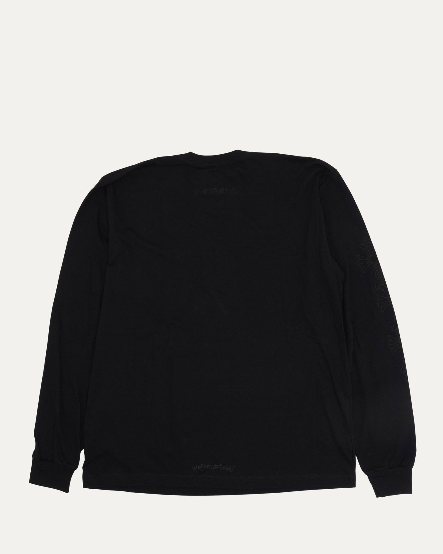 Miami Exclusive Vertical Logo Long Sleeve T-Shirt