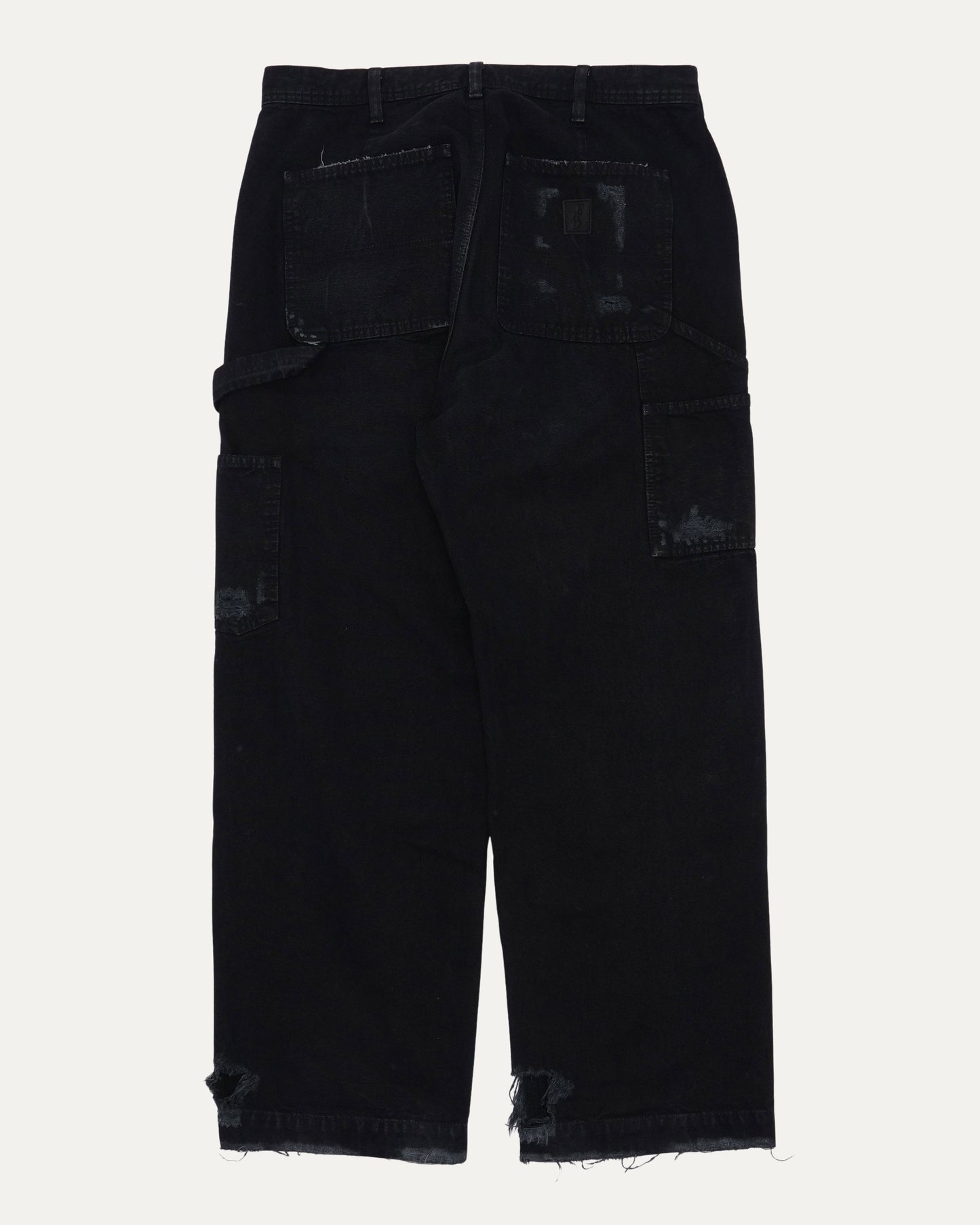 Distressed Paint Pants