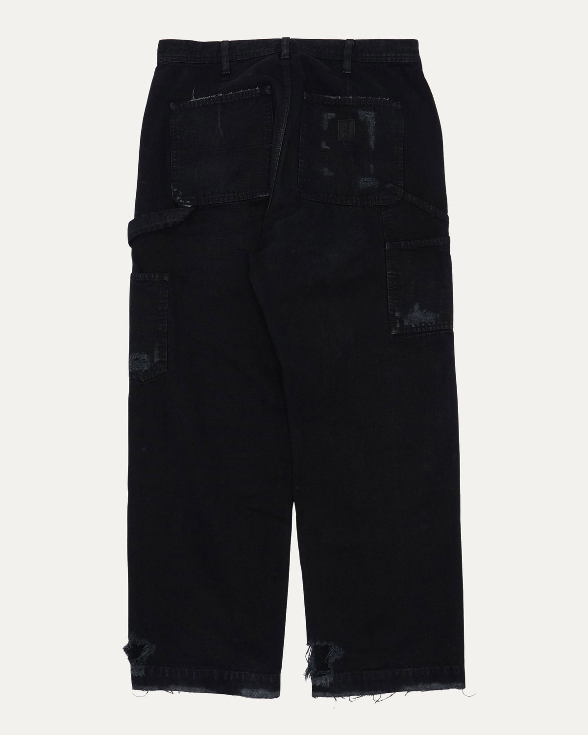 Distressed Paint Pants