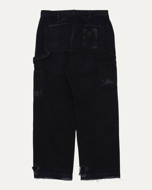 Distressed Paint Pants