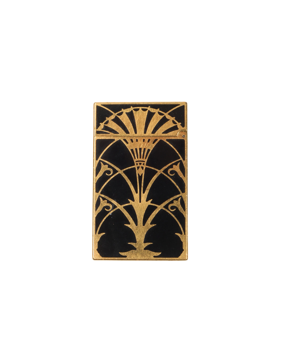 "ART NOUVEAU" Ligne 2 Lacquer American Art Deco (Chrysler Building) Lighter