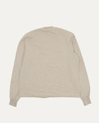 Raw Hem Long Sleeve T-Shirt