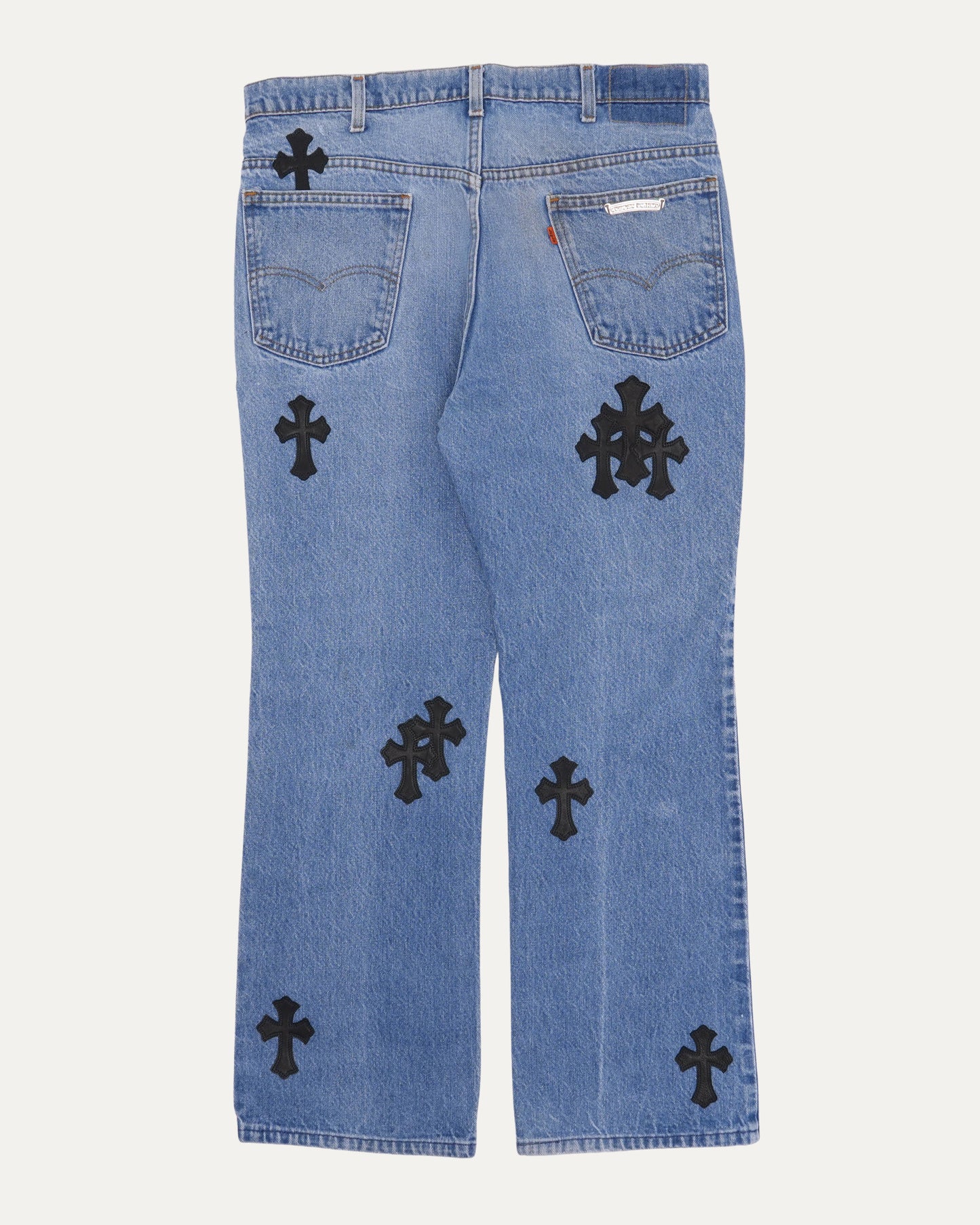 Levi's Orange Tab 517 Cross Patch Jeans