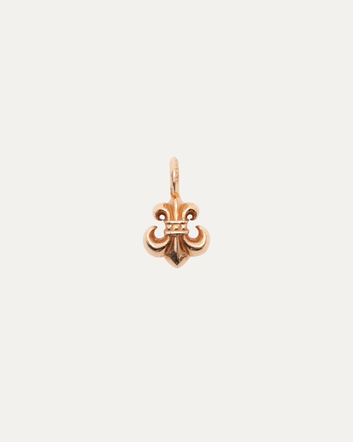 Gold Fleur Pendant