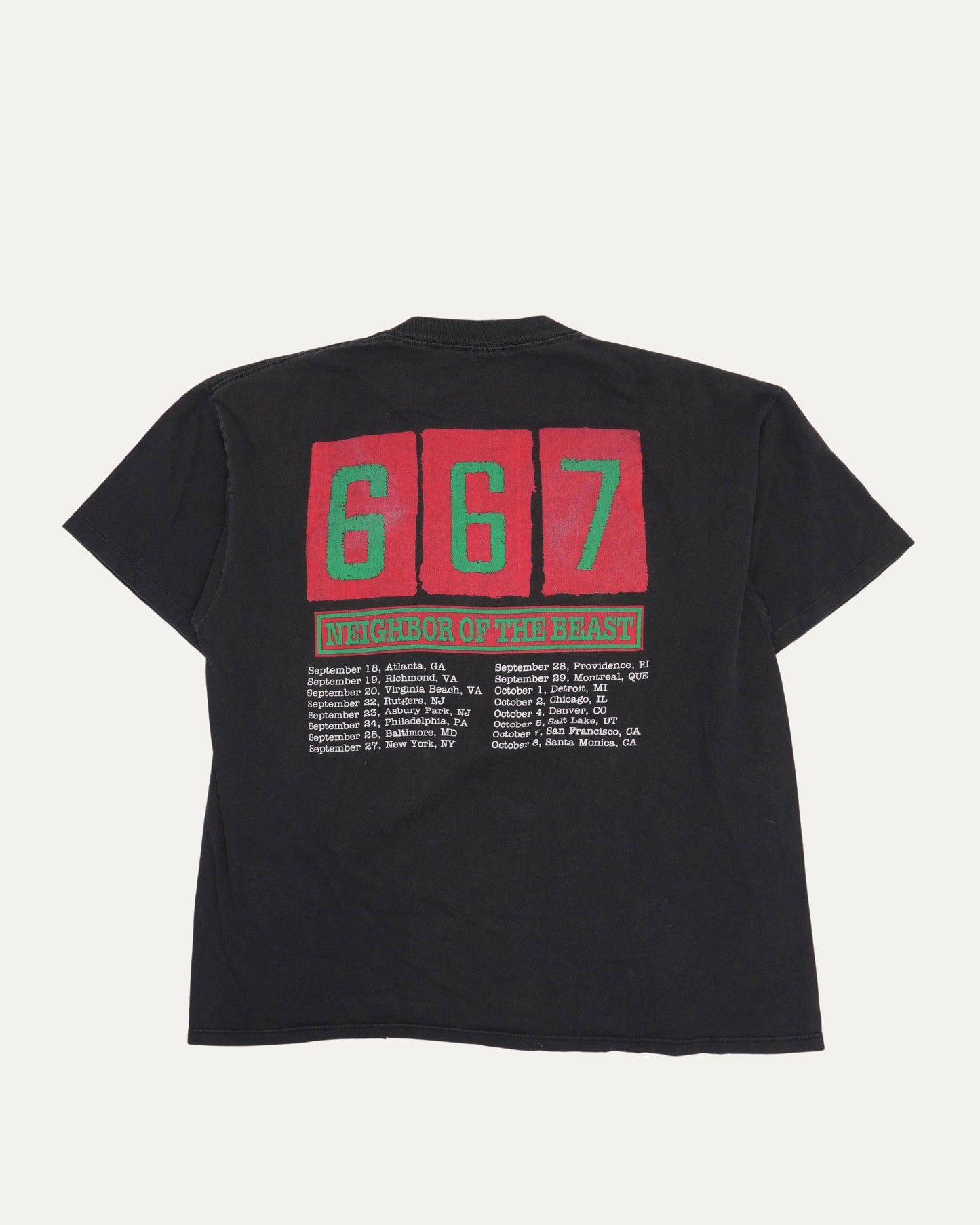 House of Pain Neighbor of the Beast Tour T-Shirt