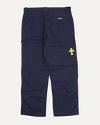 Nylon Leather Double Knee Carpenter Pants