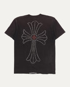 Vintage Multi Dagger Poem Cross Pocket T-Shirt