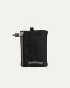 Double Dagger Zip Cross Patch Wallet