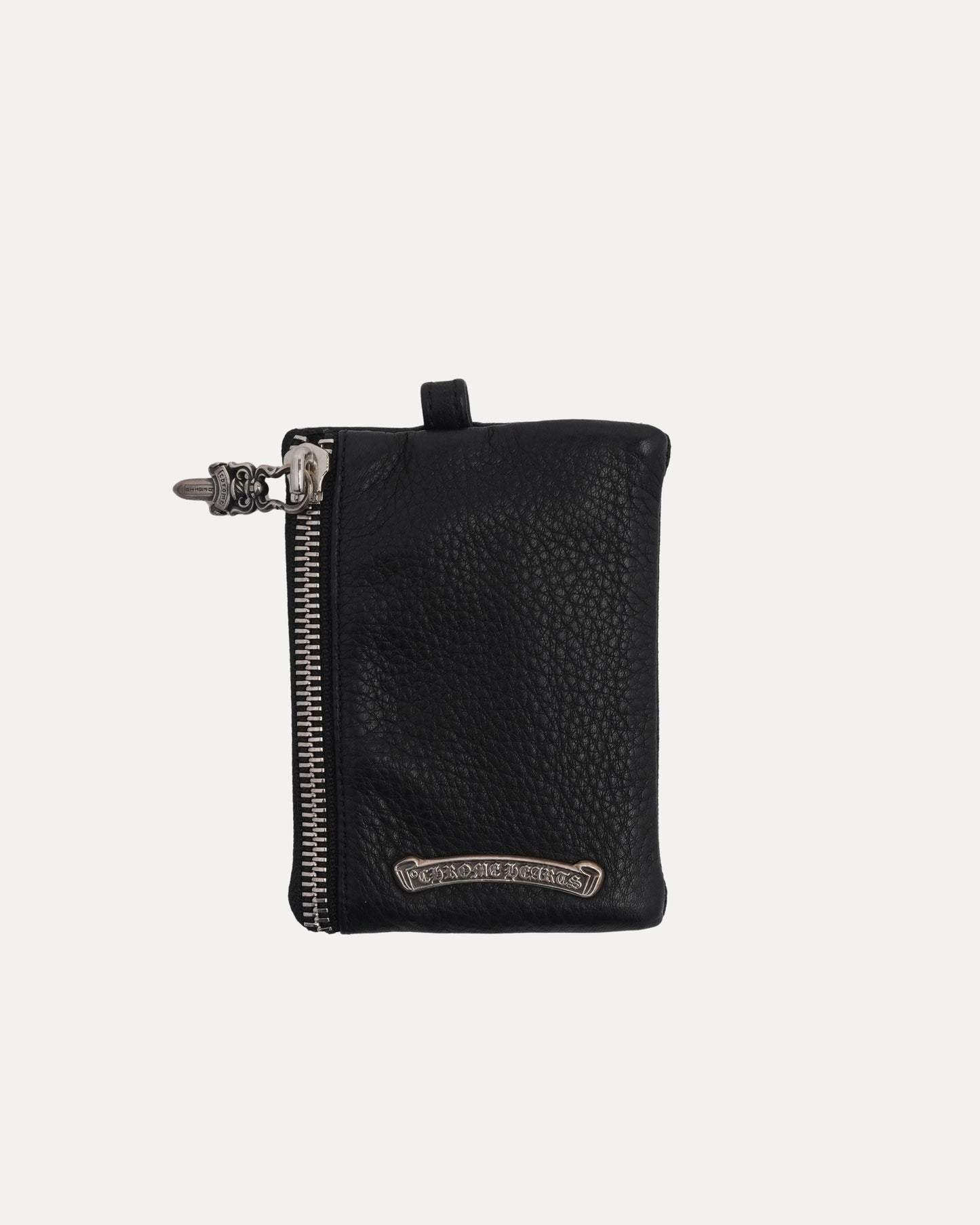 Double Dagger Zip Cross Patch Wallet