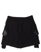 Leather Pocket Shorts