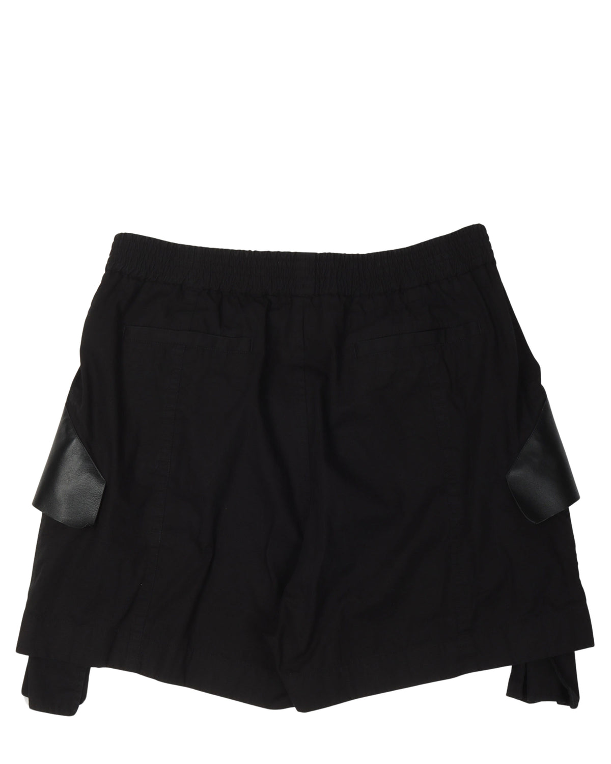 Leather Pocket Shorts