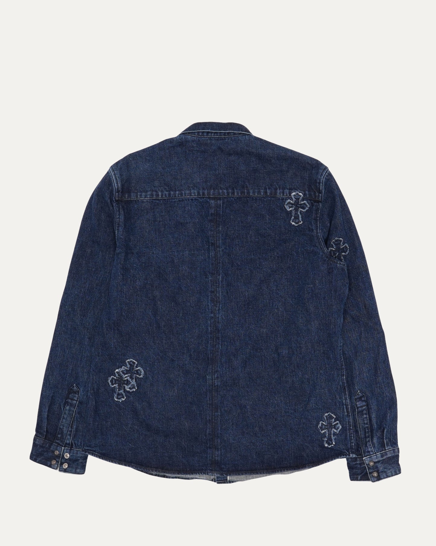 Cross Patch Denim Shirt