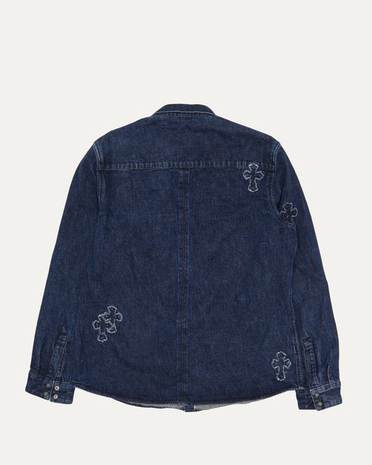 Cross Patch Denim Shirt