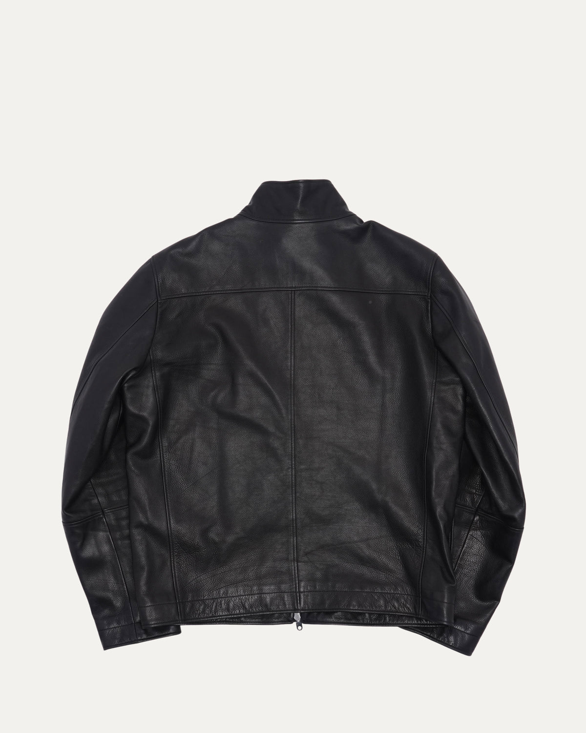 Zip Leather Jacket