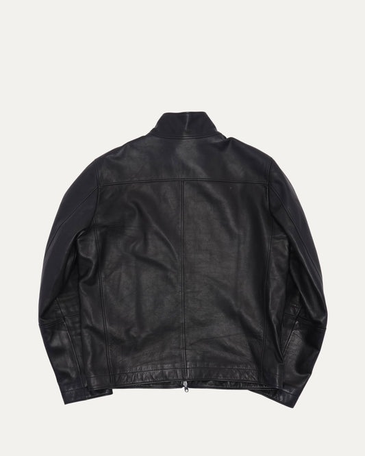 Zip Leather Jacket