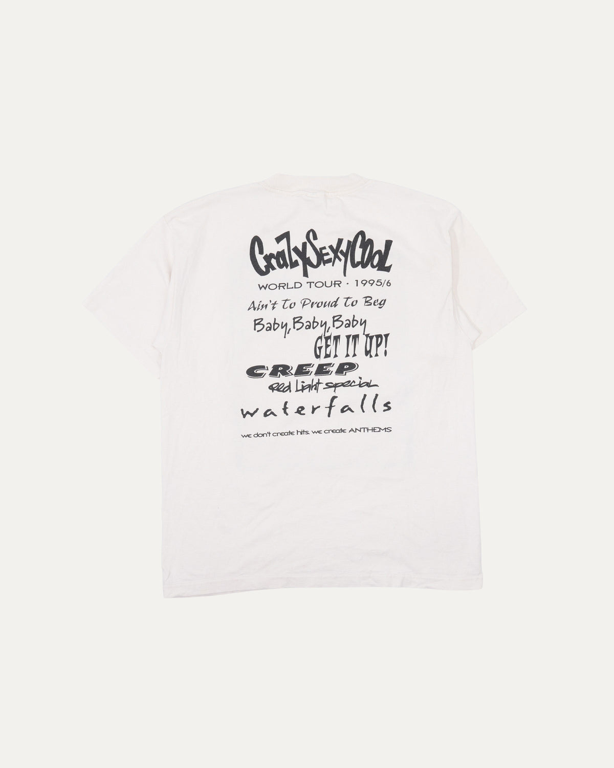 TLC Crazy Sexy Cool World Tour '95/'96 T-Shirt