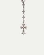 Tiny E Choke Chain Necklace