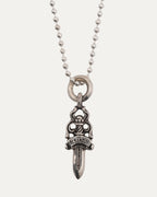 Dagger Pendant on Ball Chain