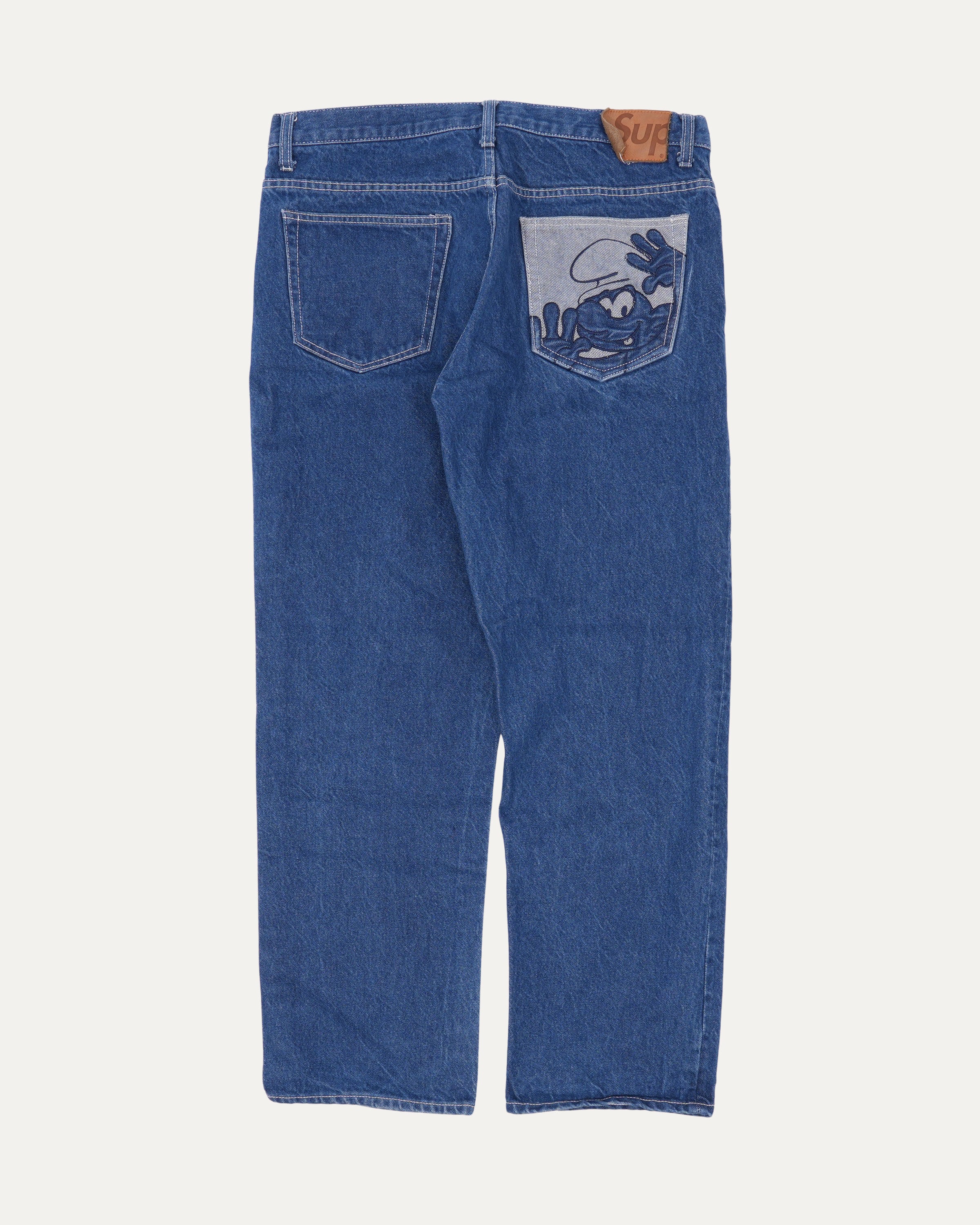 Smurf Pocket Jeans