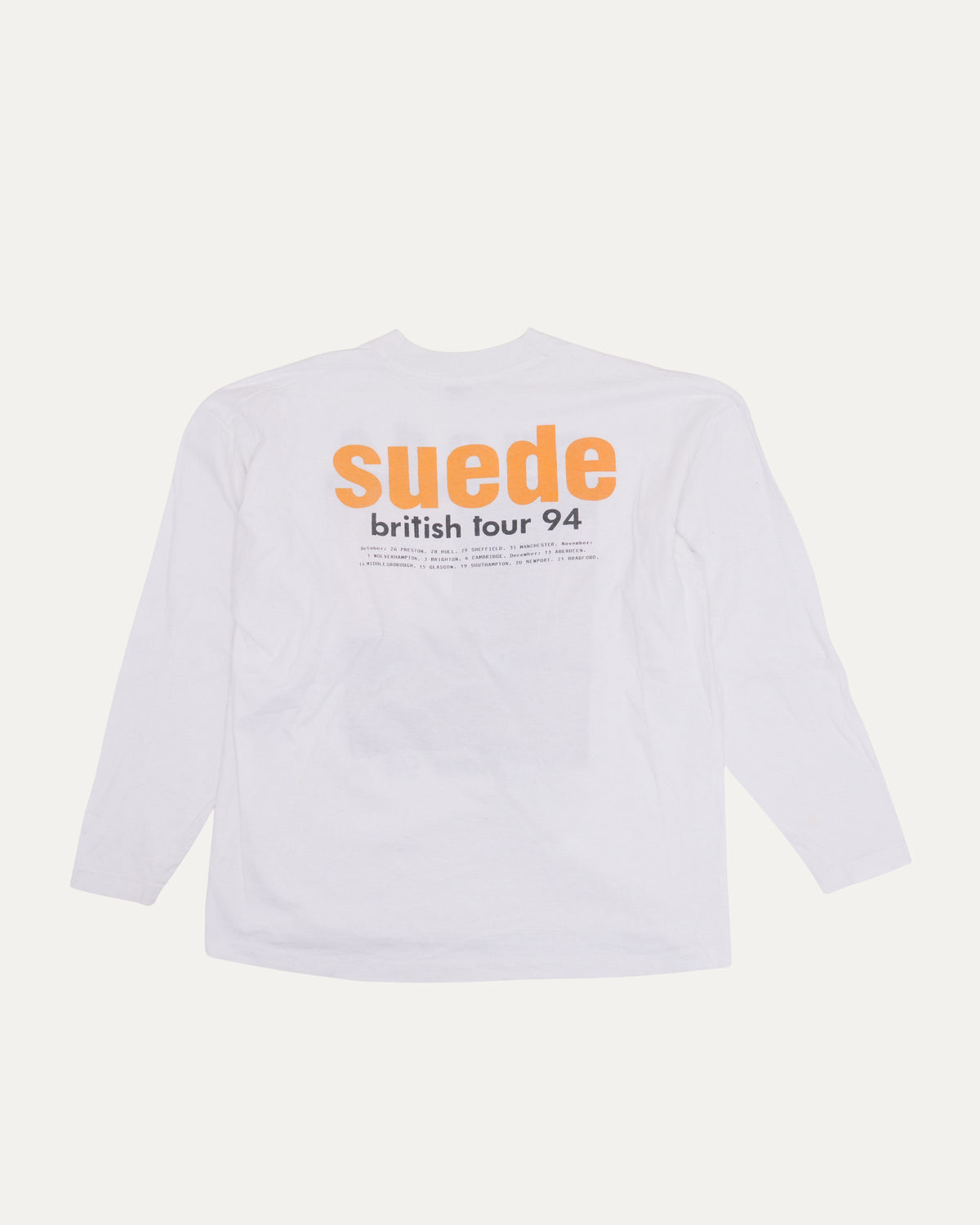 Suede British Tour 1994 T-Shirt