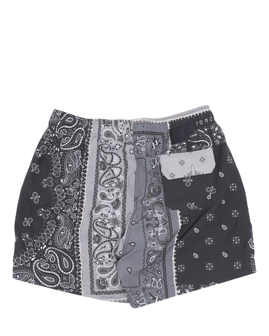 Bandana Print Swim Trunks
