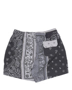 Bandana Print Swim Trunks