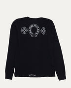 Horseshoe Embroidered Thermal Long Sleeve T-Shirt
