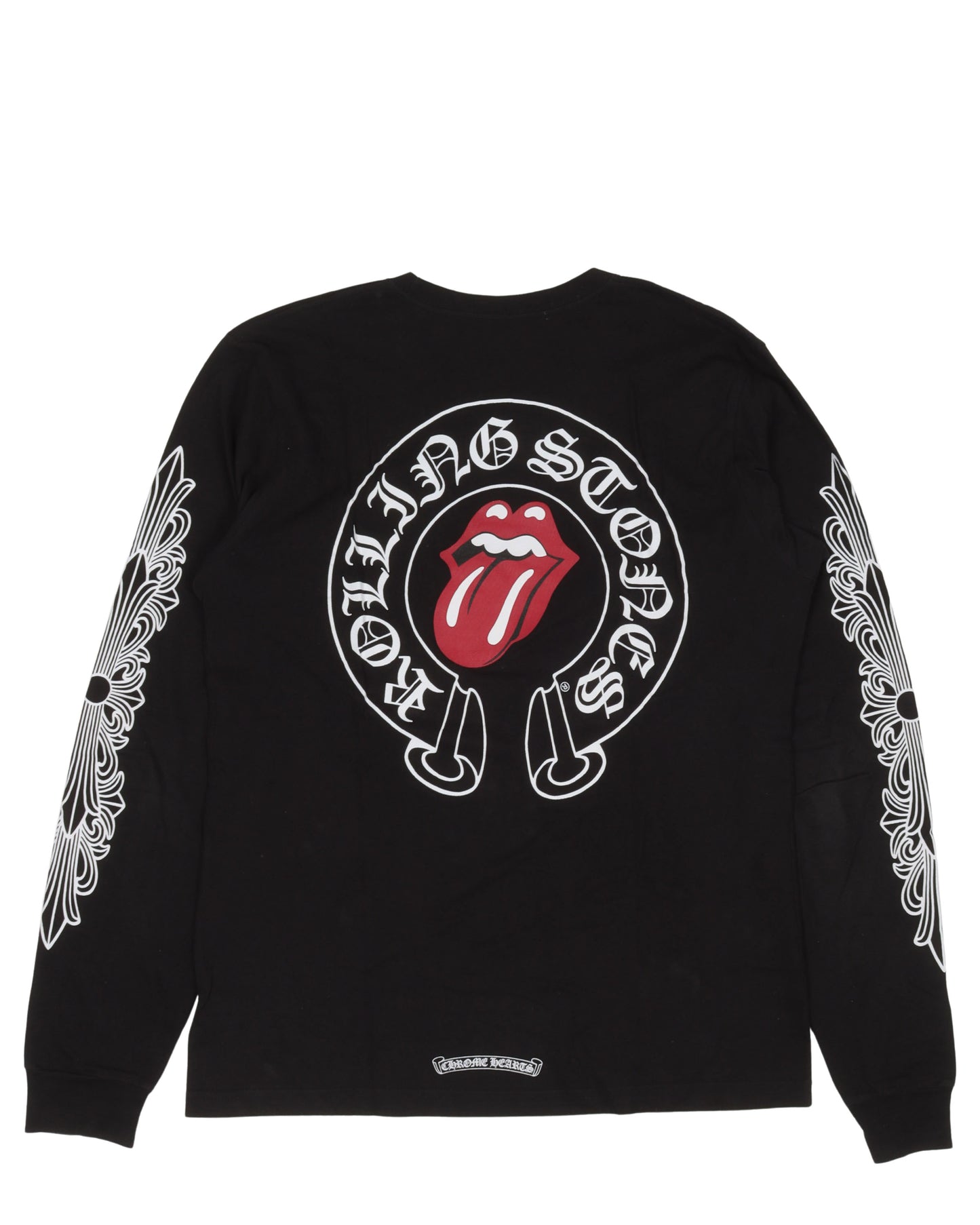 Rolling Stones Horseshoe Logo Long Sleeve T-Shirt