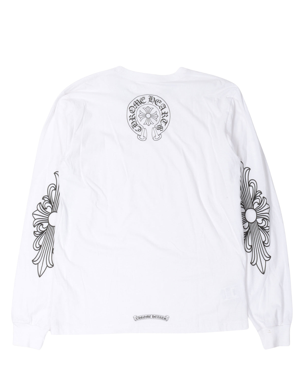 Neck Logo Long Sleeve T-Shirt