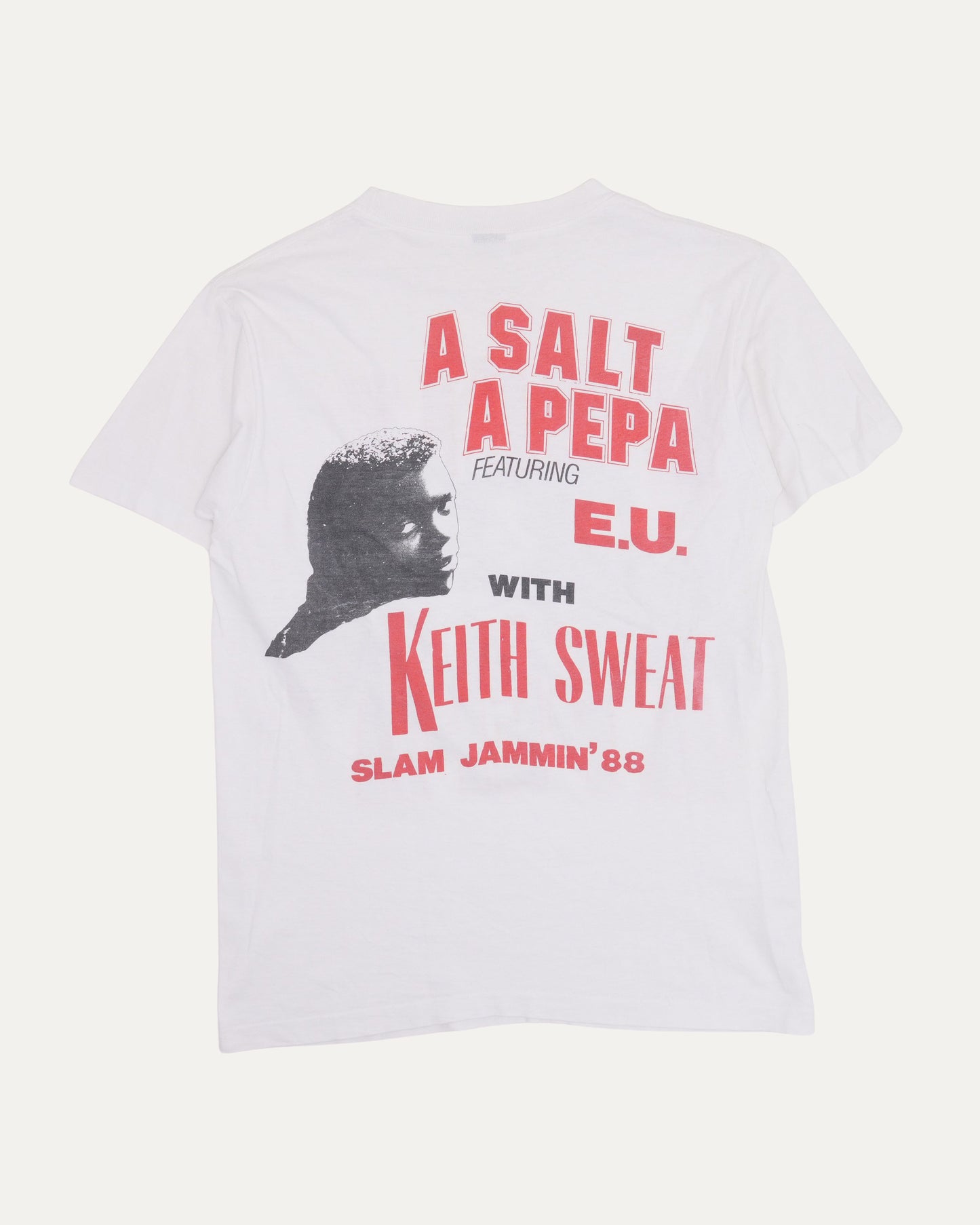 A Salt A Pepa Keith Sweat Slam Jammin' 1988 T-Shirt