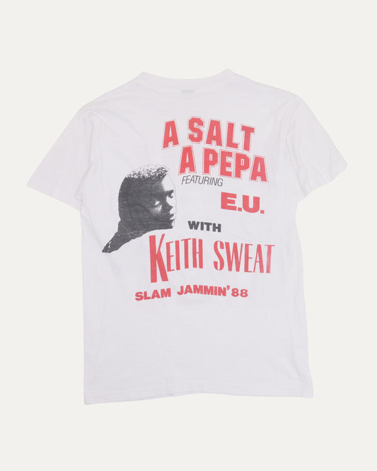 A Salt A Pepa Keith Sweat Slam Jammin' 1988 T-Shirt