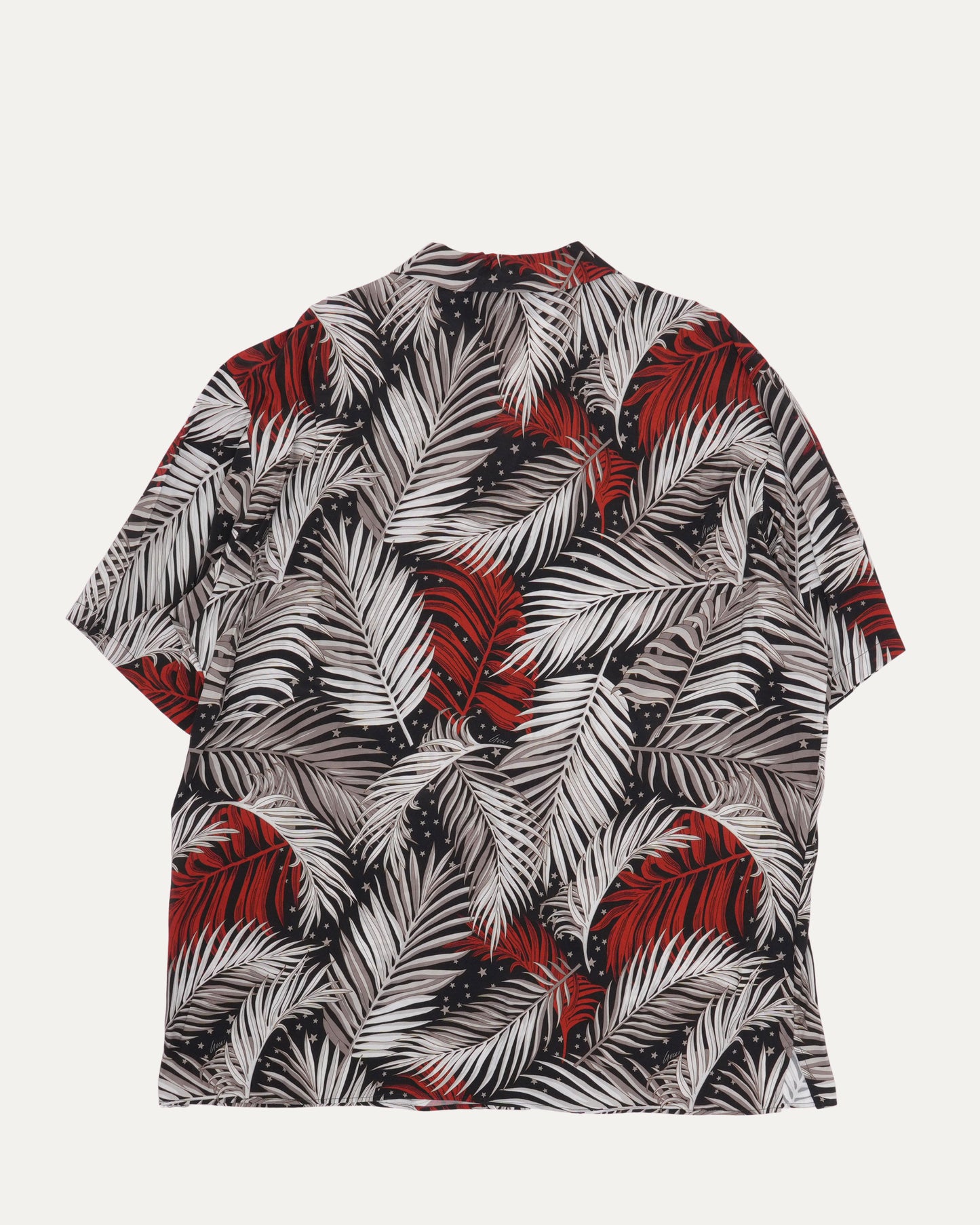 Palm Tree Print Short Sleeve Shirt