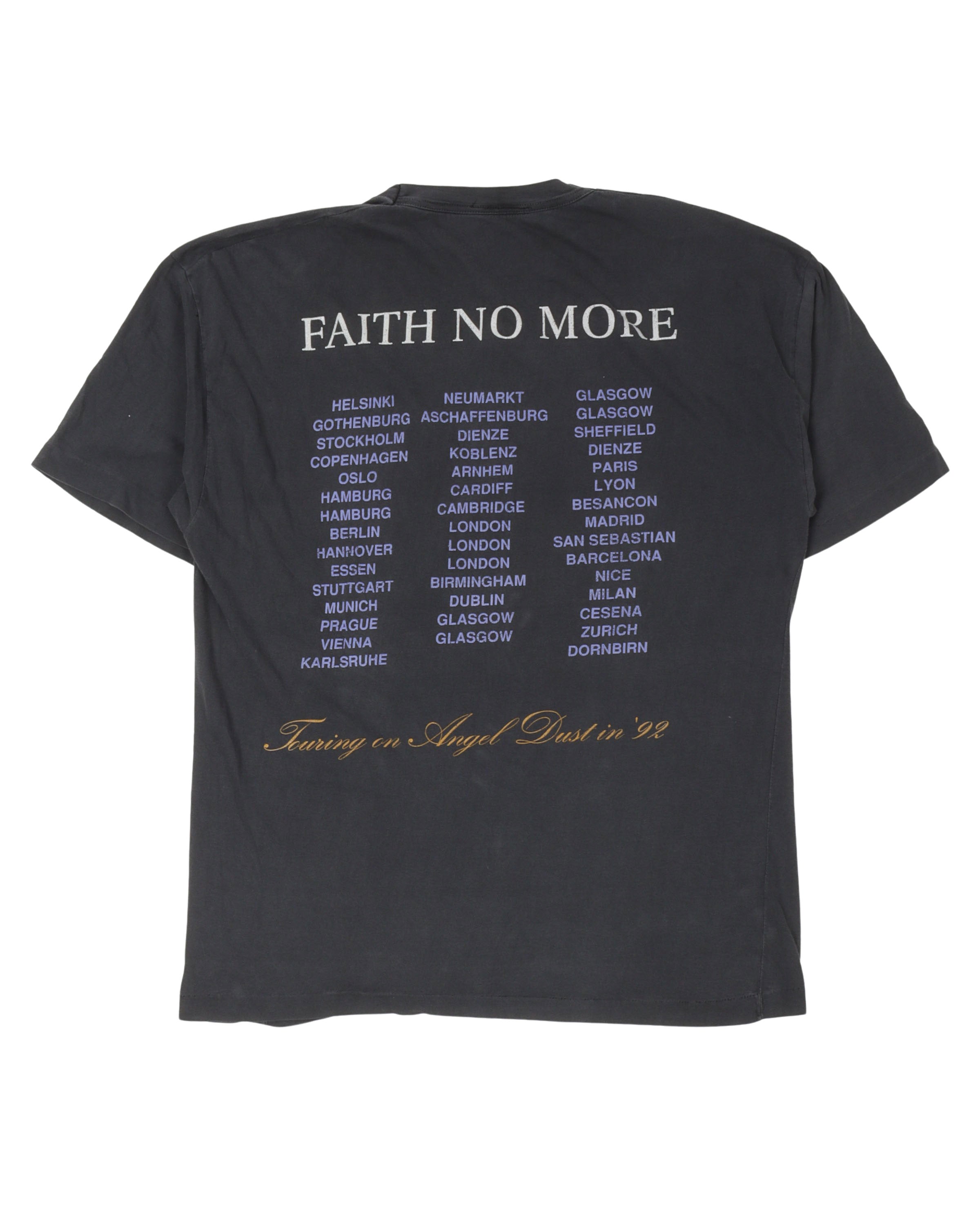 Faith No More Angel Dust Tour T-Shirt