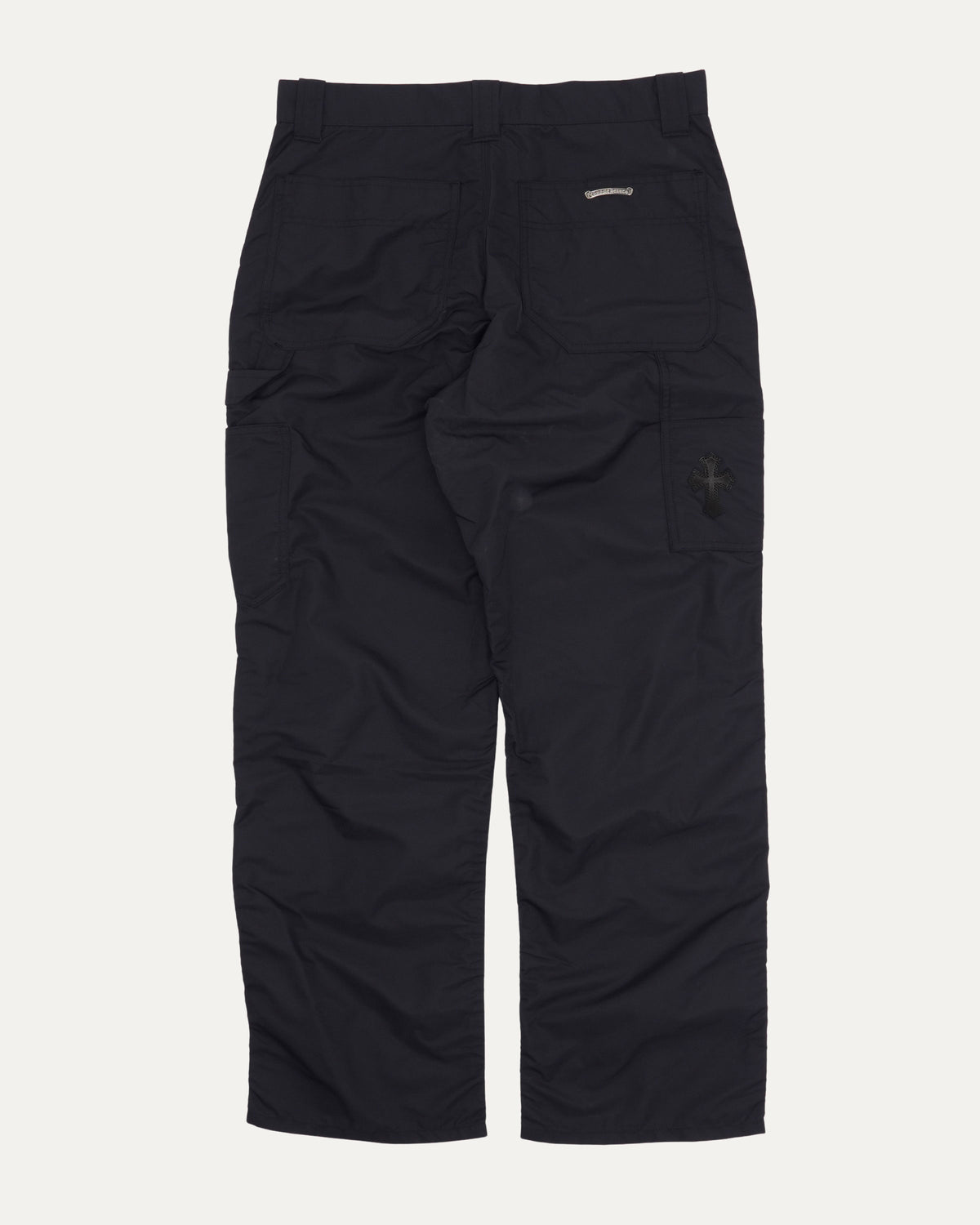Nylon and Leather Double Knee Carpenter Pants