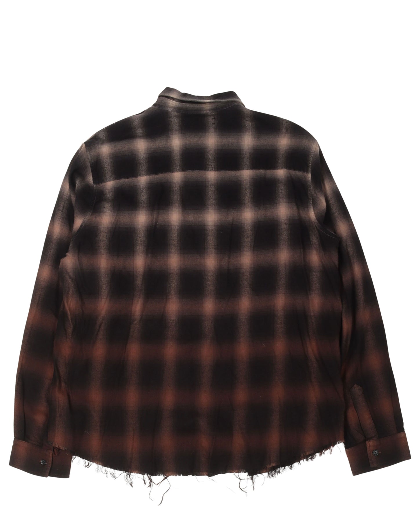 Gradient Flannel Shirt