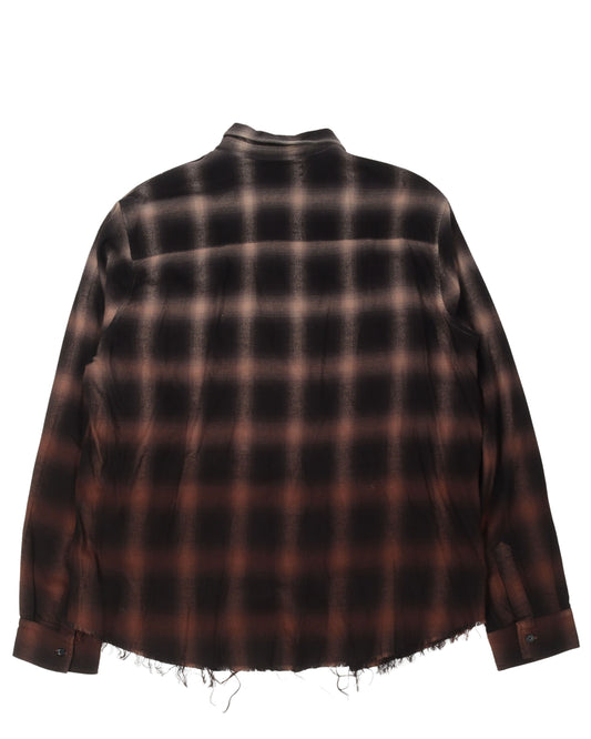 Gradient Flannel Shirt