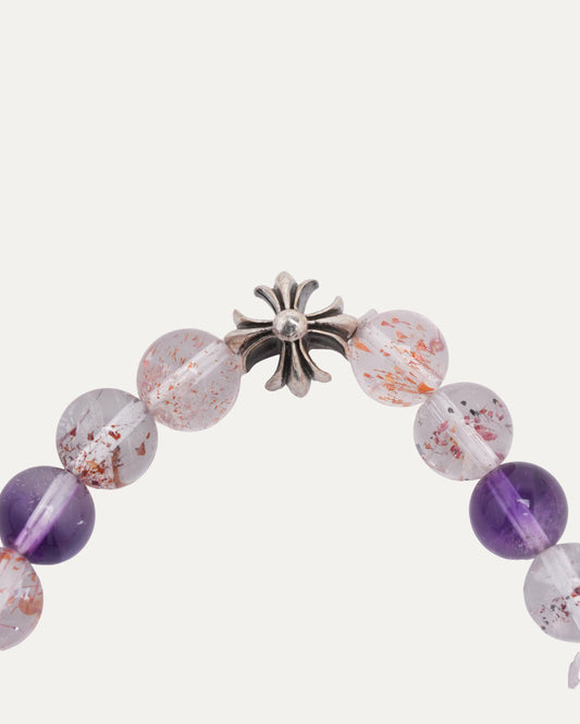 8mm Plus Cross Bead Bracelet