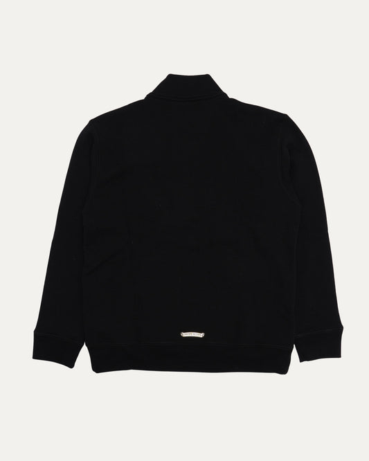 Paper Jam Cemetery Cross Patch Quarter Zip Sweatshirt