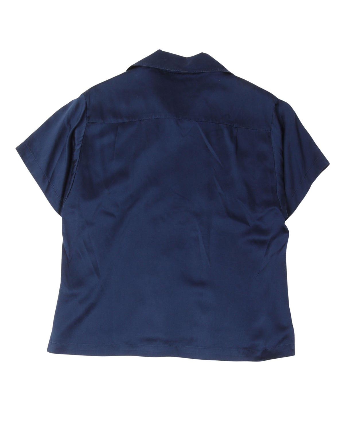 Checkered Camp Collar Shirt