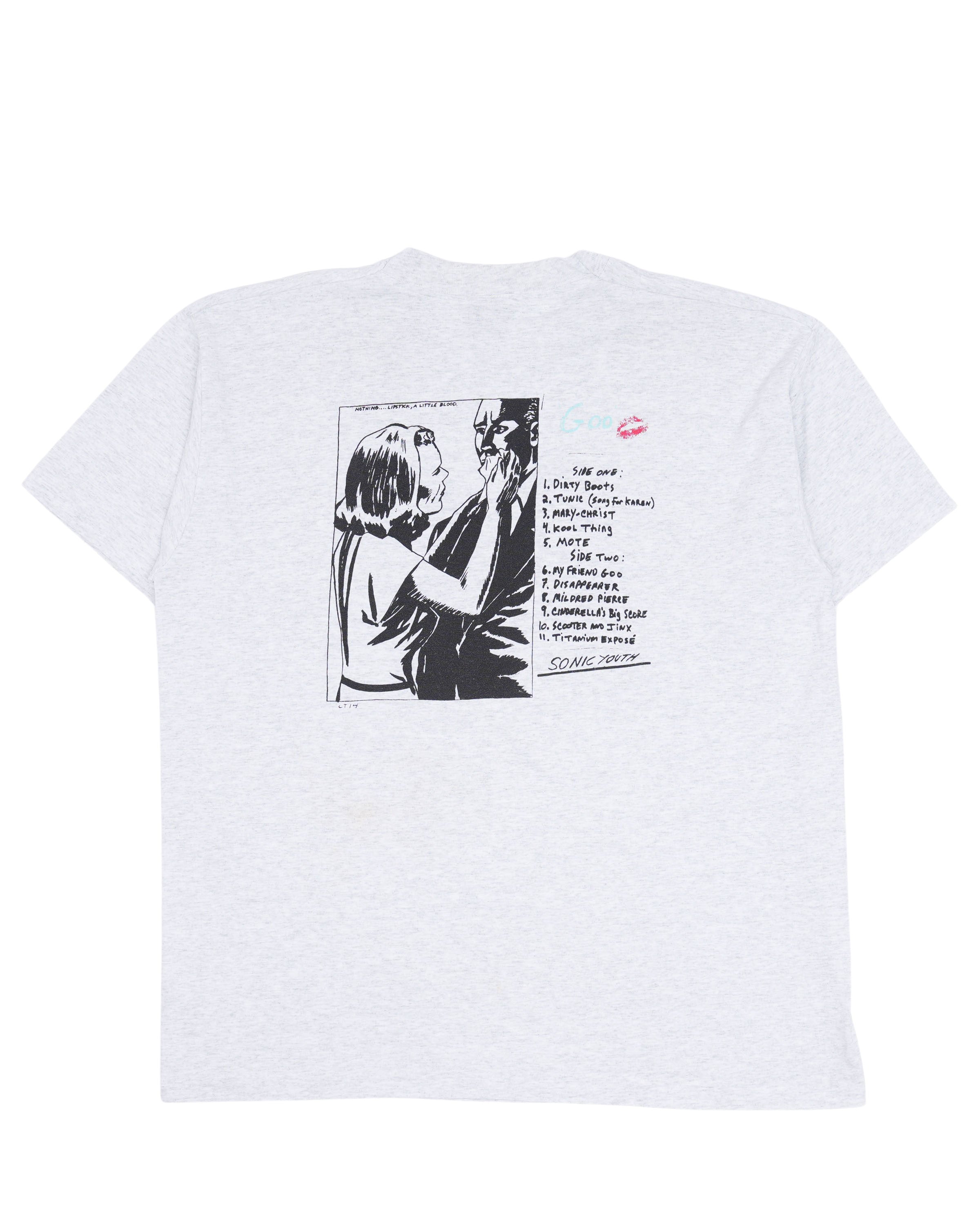 Sonic Youth Goo Bootleg T-Shirt