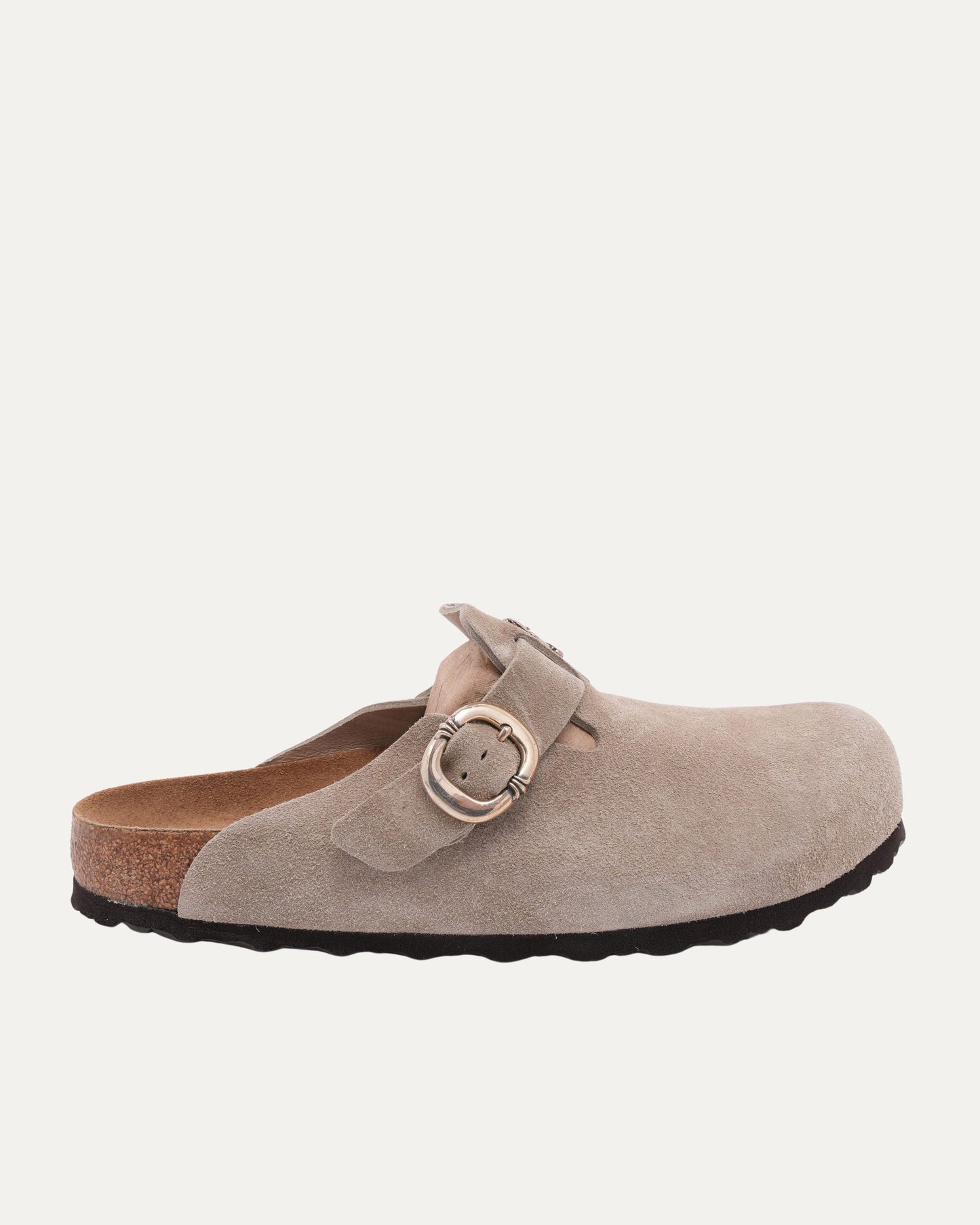 Dagger Embellished Birkenstock Boston Suede Mule