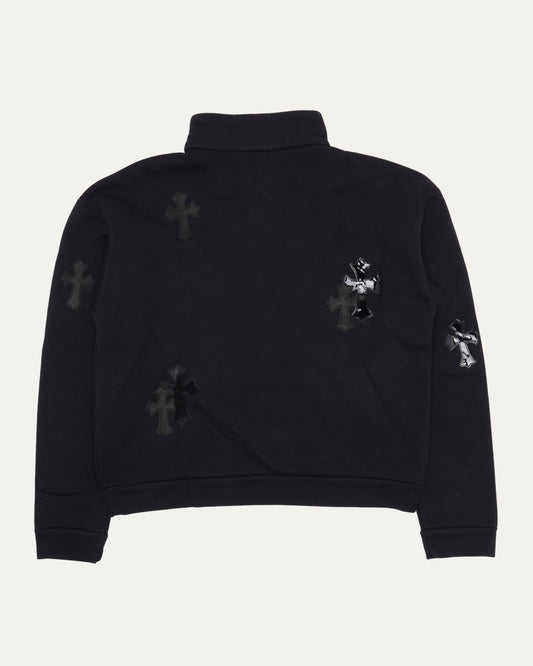 Paper Jam Cross Patch Quarter Zip Sweatshirt