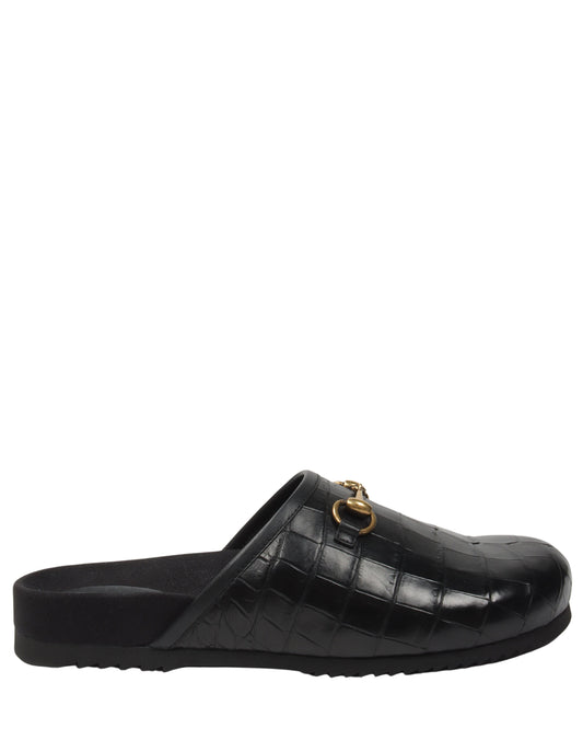 1/1 Crocodile Leather Mules