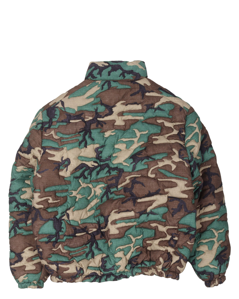 Down Filled Camouflage Puffer Jacket