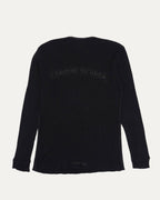 Scroll Logo Thermal Long Sleeve Henley