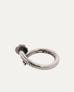 Cross Ball Nail Ring