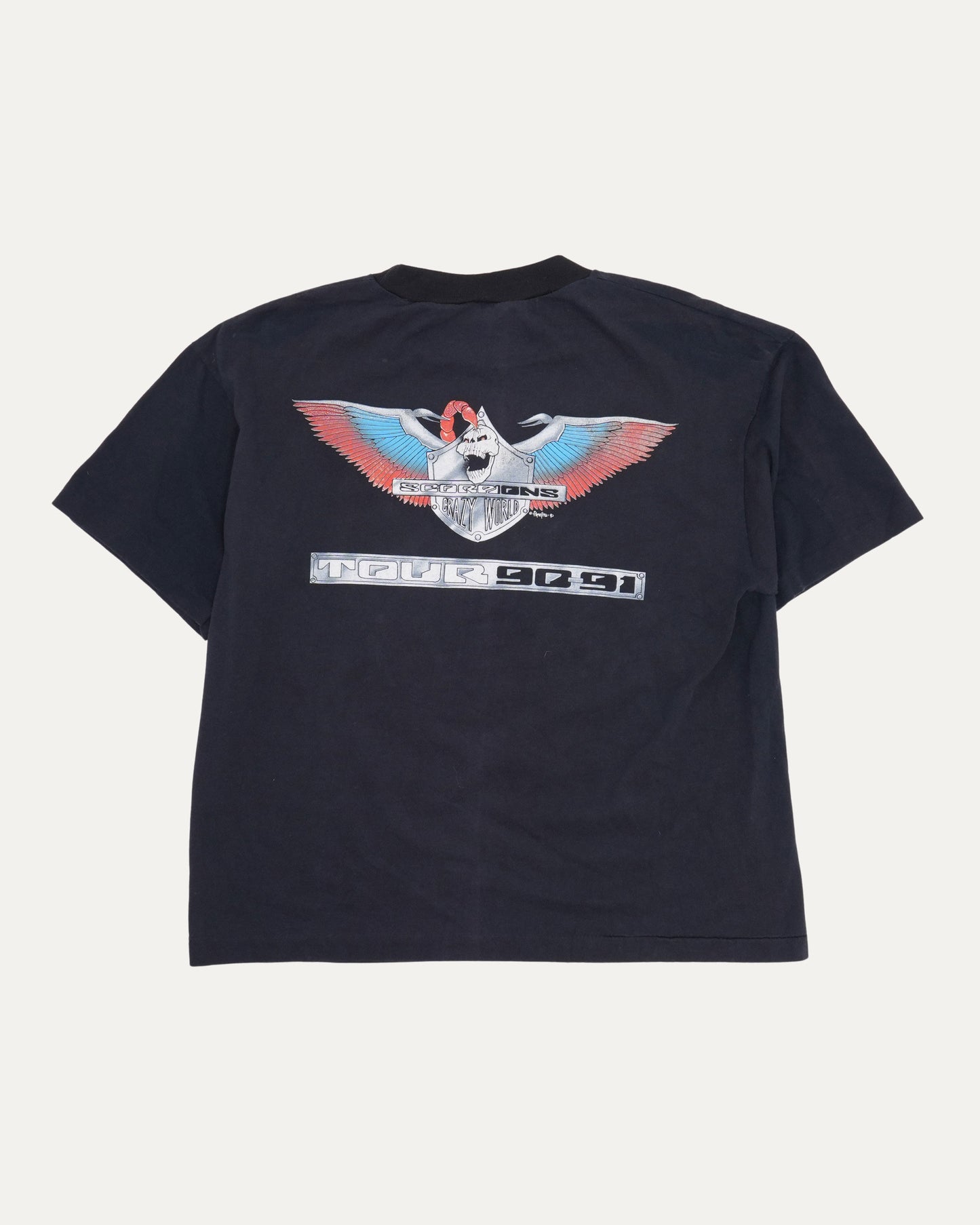 Scorpions Crazy World Tour 1991 T-Shirt